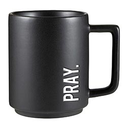 Matte Café Mug - Pray