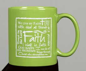 Mug - Faith, Written Reflections