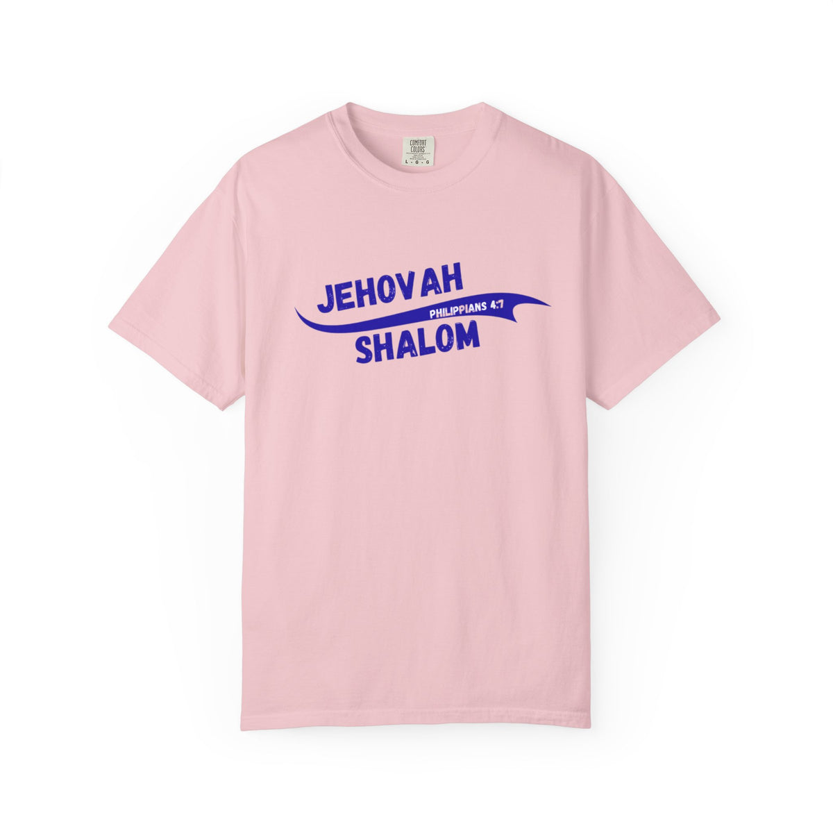 Jehovah Jireh Wave Graphic T-Shirt | Philippians 4:7 Scripture Tee