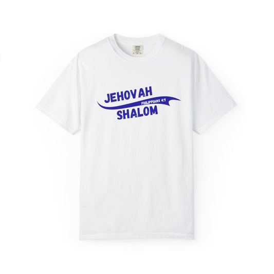 Jehovah Jireh Wave Graphic T-Shirt | Philippians 4:7 Scripture Tee