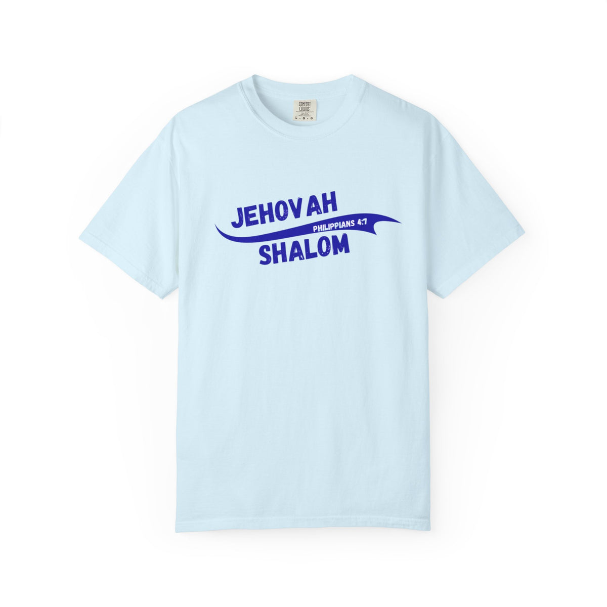 Jehovah Jireh Wave Graphic T-Shirt | Philippians 4:7 Scripture Tee