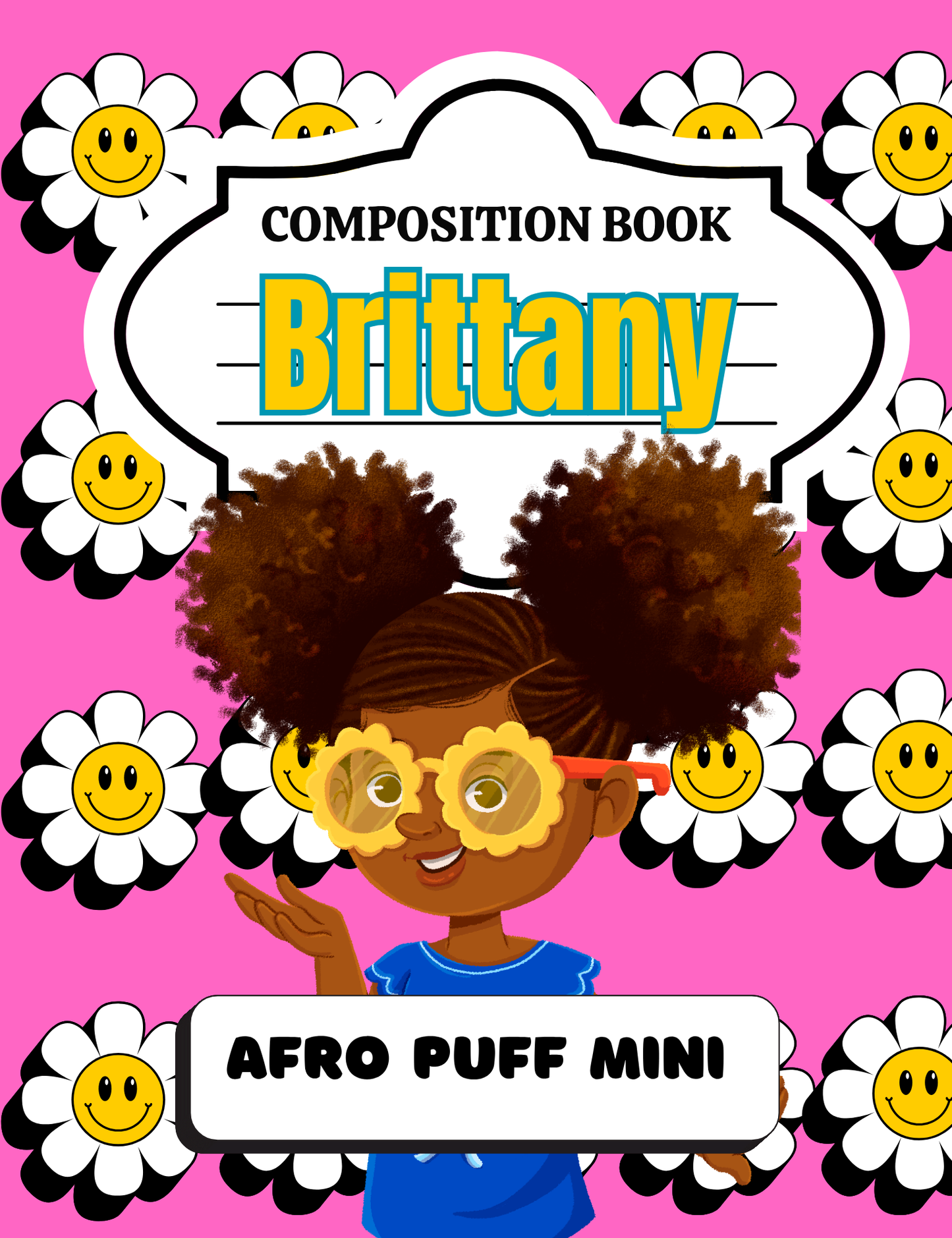 Personalized COMPOSITION BOOKS for all ages!