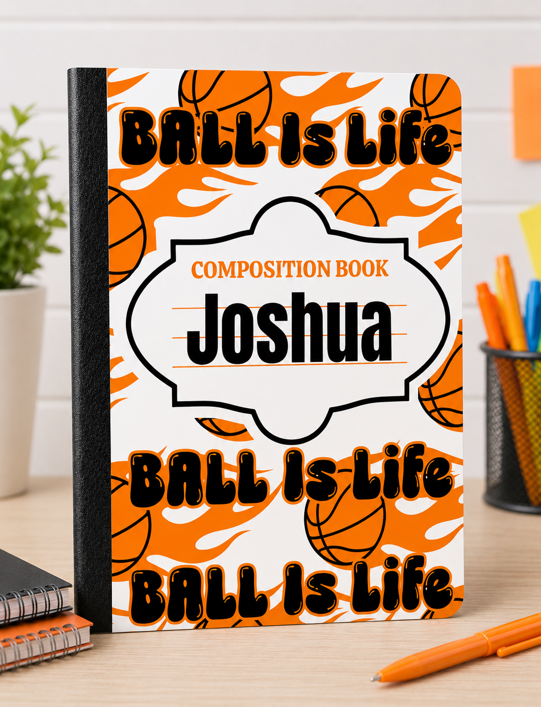 Personalized COMPOSITION BOOKS for all ages!
