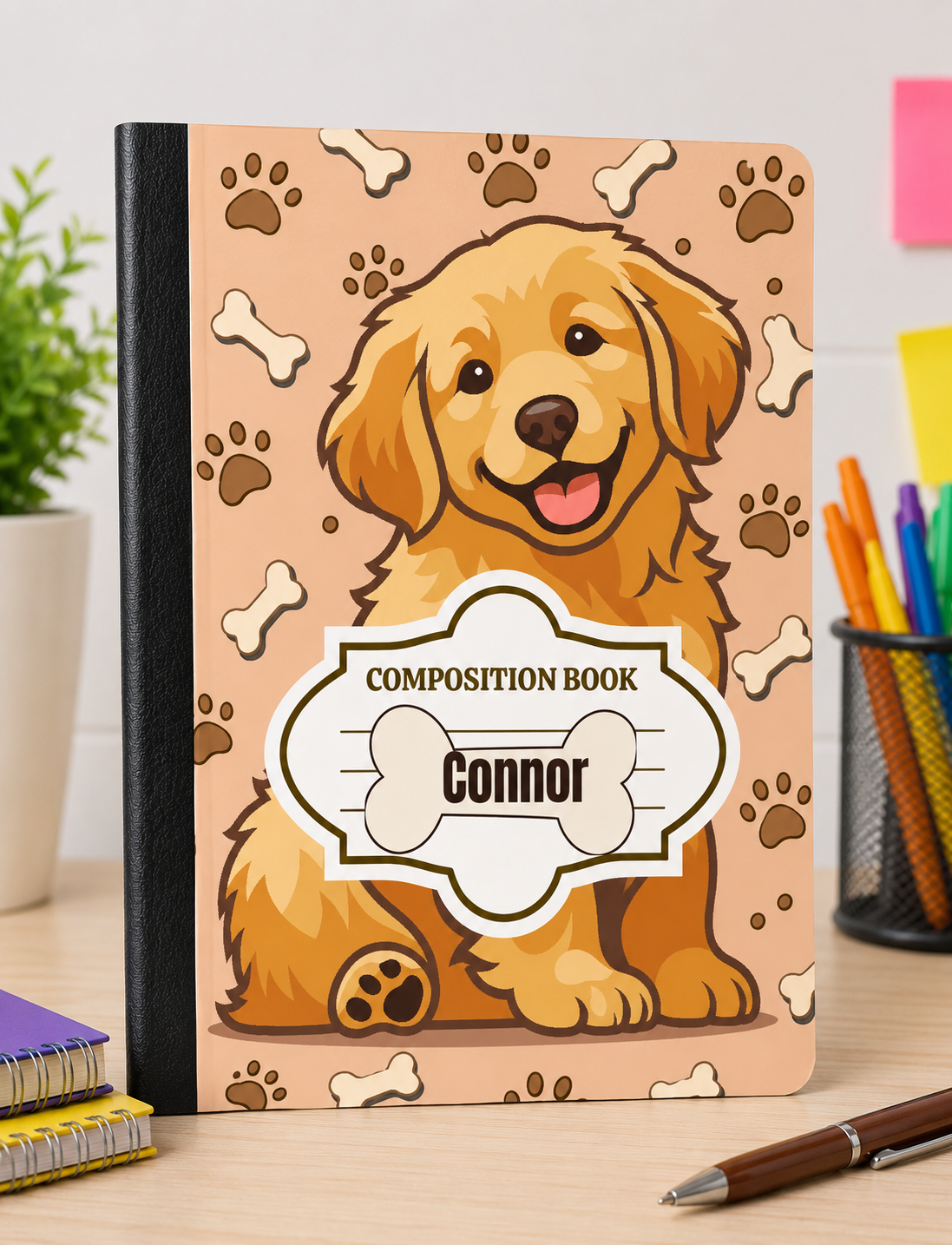 Personalized COMPOSITION BOOKS for all ages!