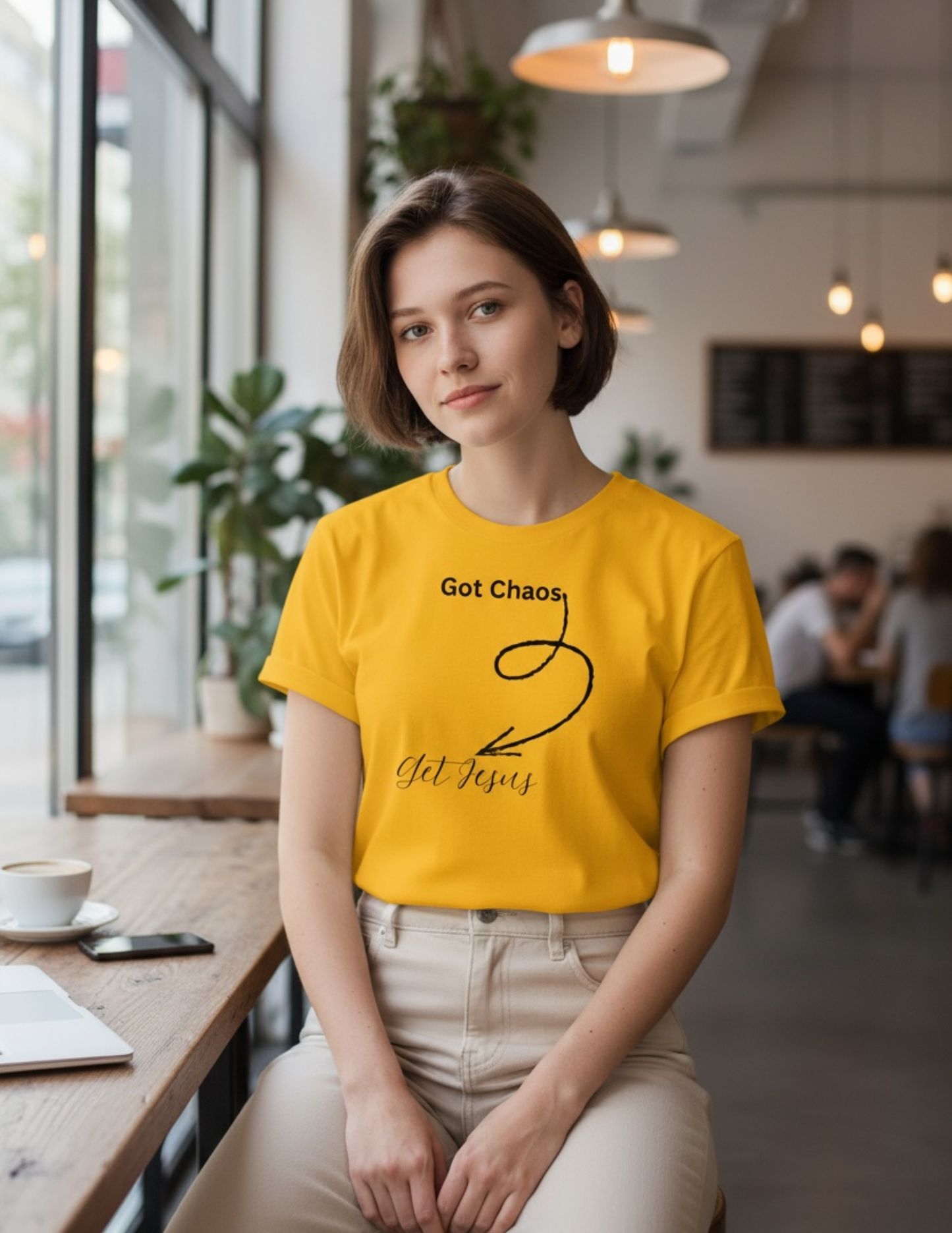 Got Chaos - Get Jesus Tee - Jeremiah 17:14