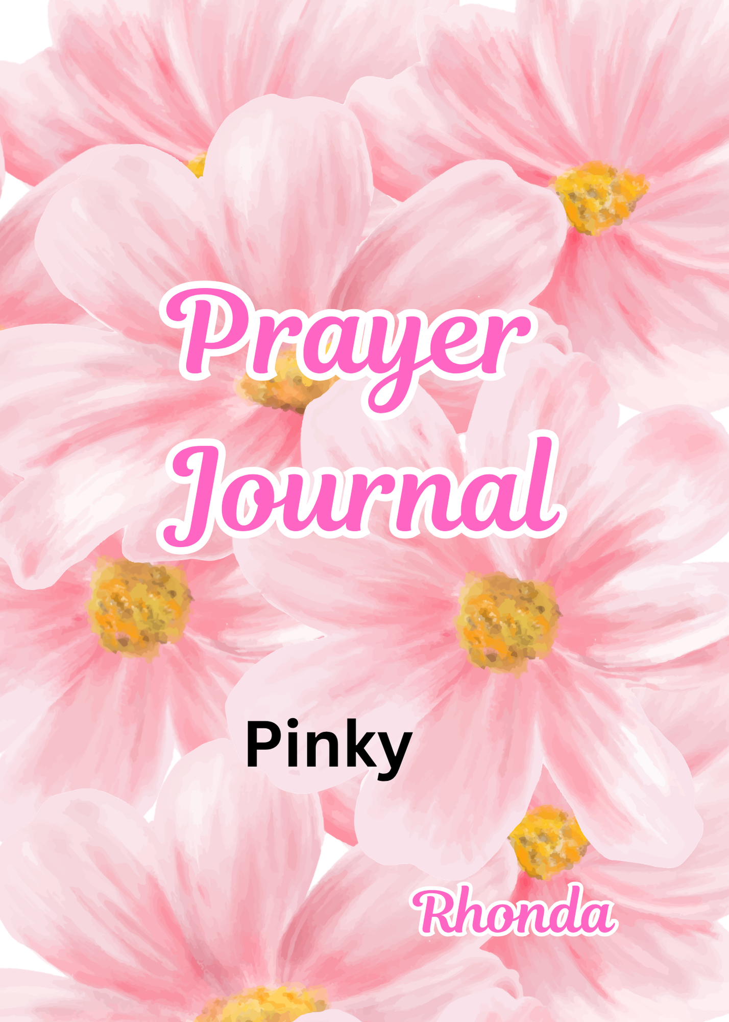 FAITH JOURNALS - Personalization is available
