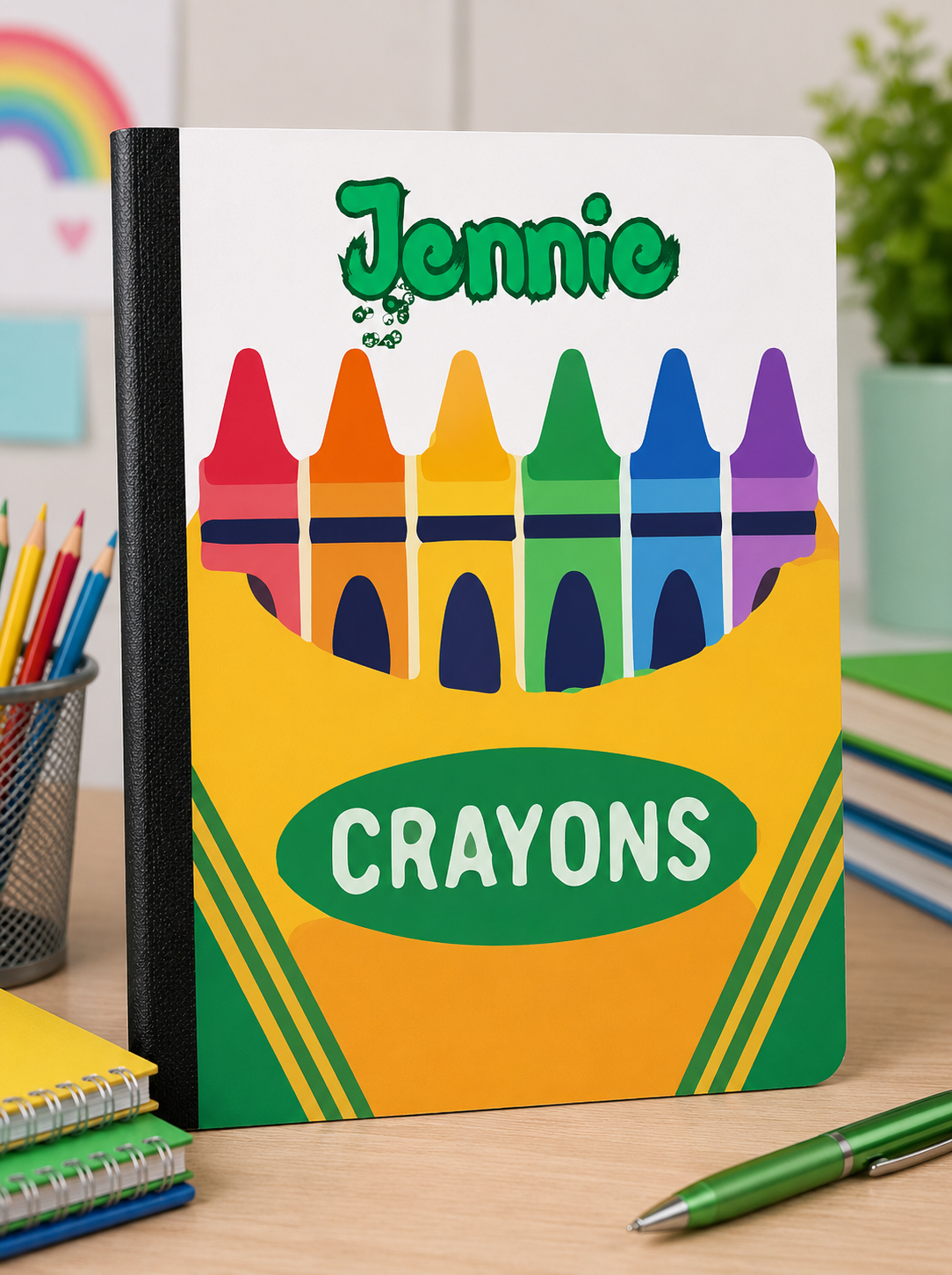 Personalized COMPOSITION BOOKS for all ages!