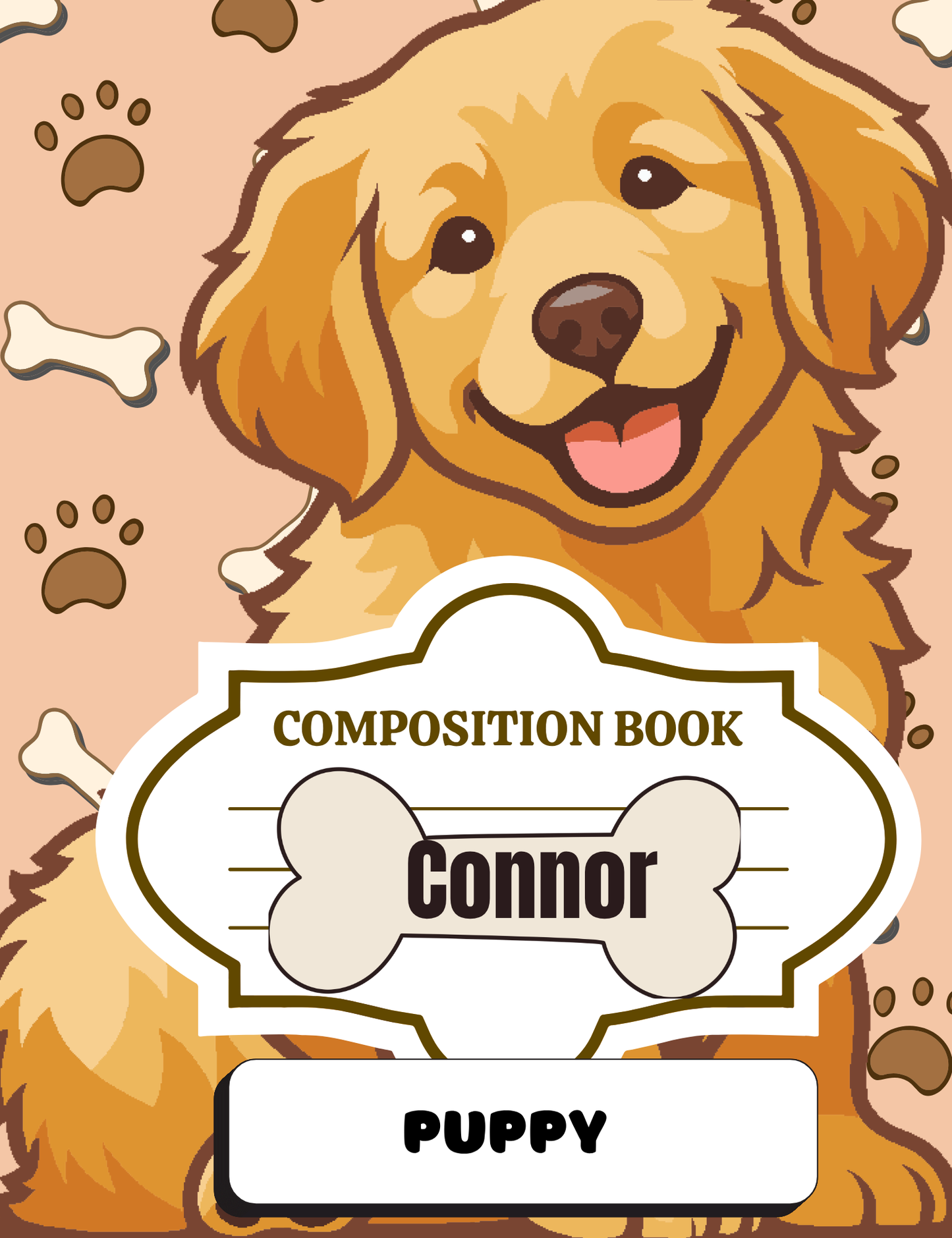 Personalized COMPOSITION BOOKS for all ages!