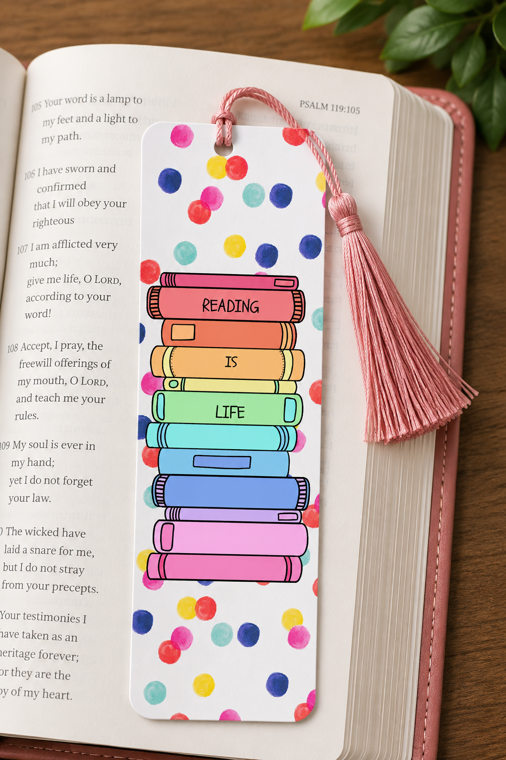 Christian Bookmarks: God's Word Inspiring Faith, Hope, Joy