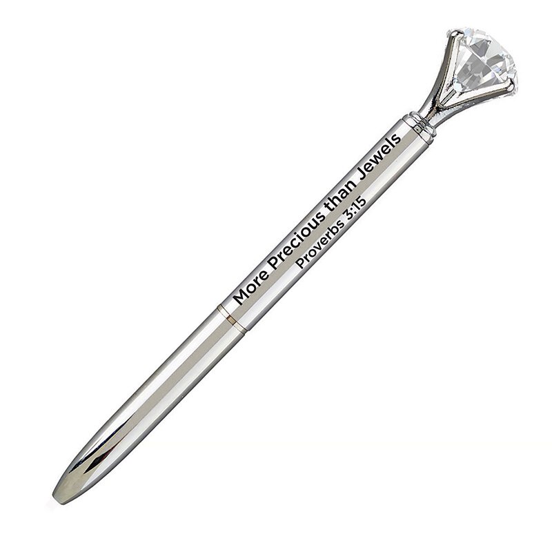 Silver Gem Pen - More Precious