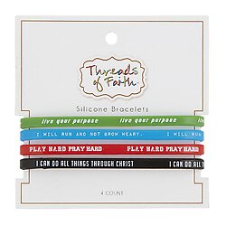 Silicone Bracelet - Live Your Purpose - 4pk