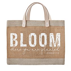 Mini Market Tote - Bloom Where You're Planted