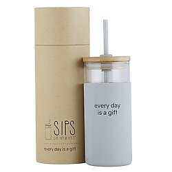 Glass Tumbler - Every Day is a Gift