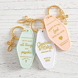 Scripture Keytag - Mark 10:27