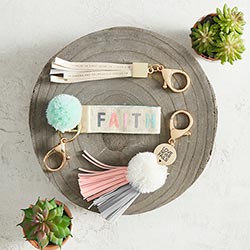 Simply Faith Keychain - 2 Cor. 5:7