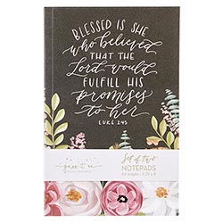 Notebook Set - Blessed is She/The Lord Stood with Me and gave Me Strength